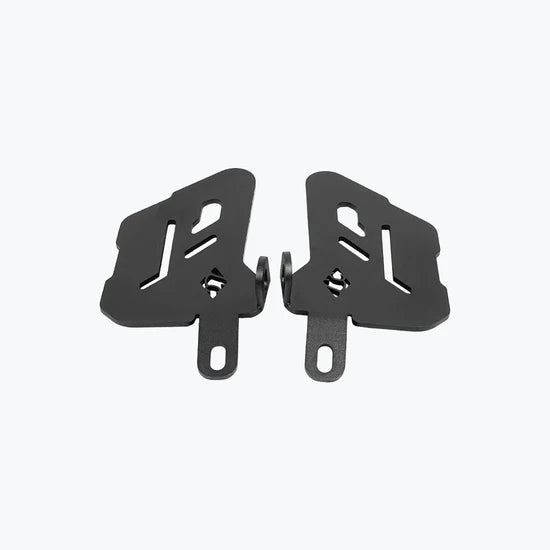 Legundary Custom Bolster Foot Rest for Yamaha XSR 155 Black Mild Steel Rider Footpegs