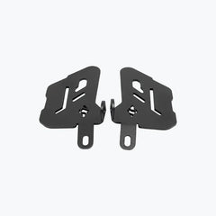 Legundary Custom Bolster Foot Rest for Yamaha XSR 155 Black Mild Steel Rider Footpegs