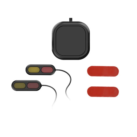LBC Moto 77mm radar blind spot detection system for motorcycle with rear vehicle alert waterproof safety sensor
