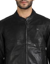 Royal Enfield Classic Leather Black Class AA Riding Jacket
