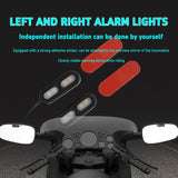 LBC Moto 77mm radar blind spot detection system for motorcycle with rear vehicle alert waterproof safety sensor