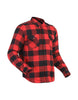 Royal Enfield Big Bear Red Class A Cotton Flannel Riding Shacket