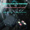 LBC Moto 77mm radar blind spot detection system for motorcycle with rear vehicle alert waterproof safety sensor