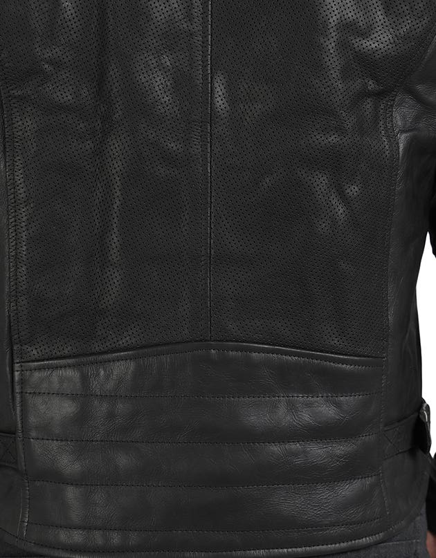 Royal Enfield Classic Leather Black Class AA Riding Jacket