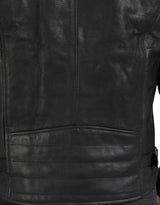 Royal Enfield Classic Leather Black Class AA Riding Jacket