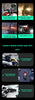LBC Moto 77mm radar blind spot detection system for motorcycle with rear vehicle alert waterproof safety sensor