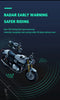 LBC Moto 77mm radar blind spot detection system for motorcycle with rear vehicle alert waterproof safety sensor