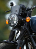 Legundary Custom Hunter 350 StalkerX headlight grill black mild steel headlight protector
