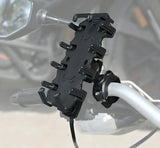 Maddog Claw Bike Phone Holder with 18W Fast Charger Waterproof Mobile Mount for Motorcycle