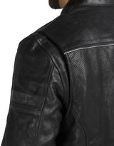 Royal Enfield Classic Leather Black Class AA Riding Jacket
