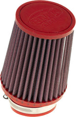 BMC FBSA65-128 single air conical high flow performance air filter with 12 degree inclined flange