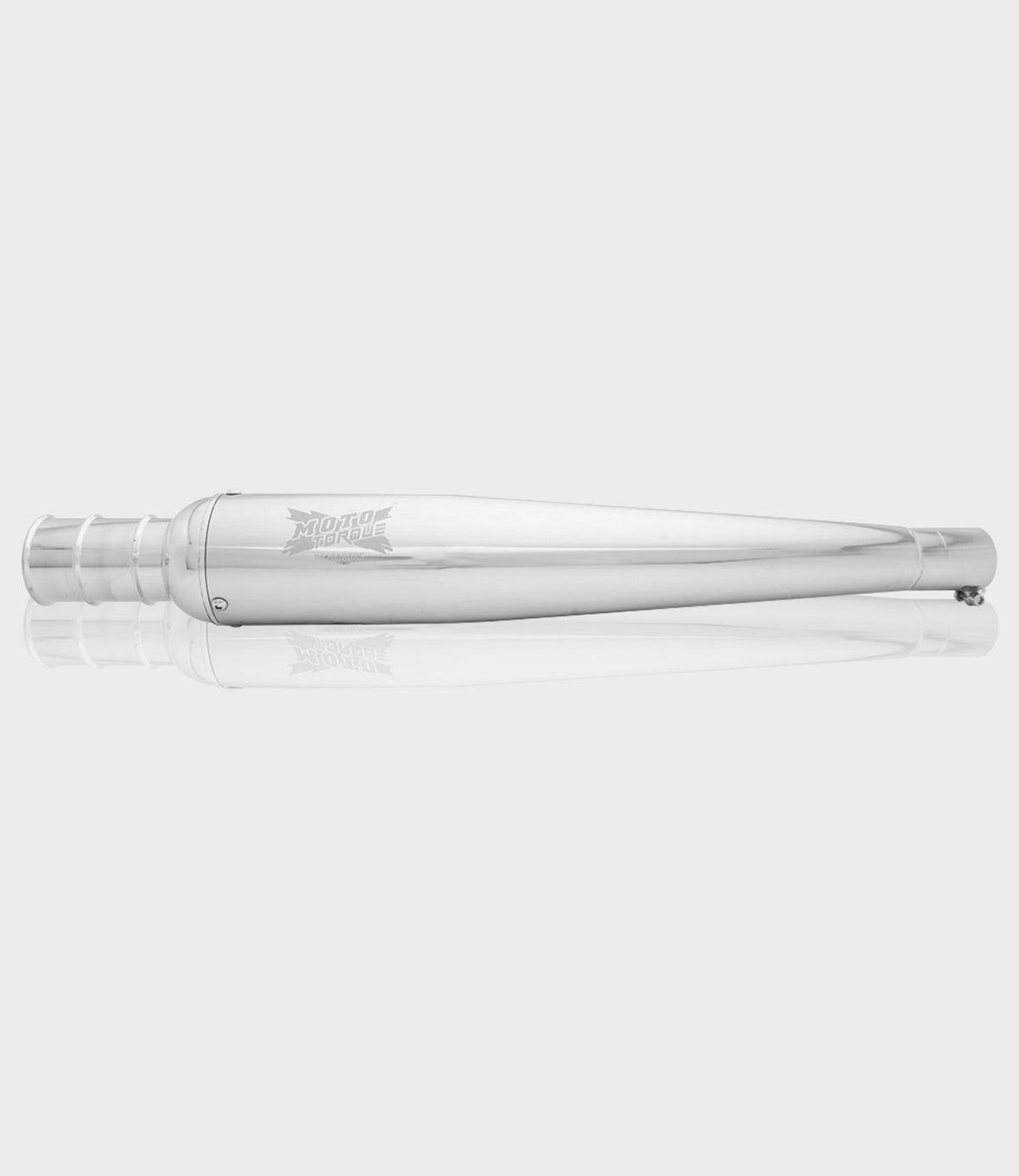 Moto Torque Beat Chrome Performance Exhaust for Royal Enfield UCE Models