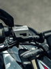 Legundary Custom Tricorn Front Oil Cap for Bajaj Pulsar NS400Z Silver Aluminium CNC Engine Oil Cover