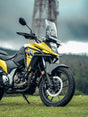 Legundary Custom Adrinex Crash Guard with Slider for Suzuki V-Strom 800DE Black Mild Steel Engine Protection Frame