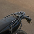 Moto Torque heavy duty back carrier for Royal Enfield Himalayan 450 Rally Edition touring luggage support accessory