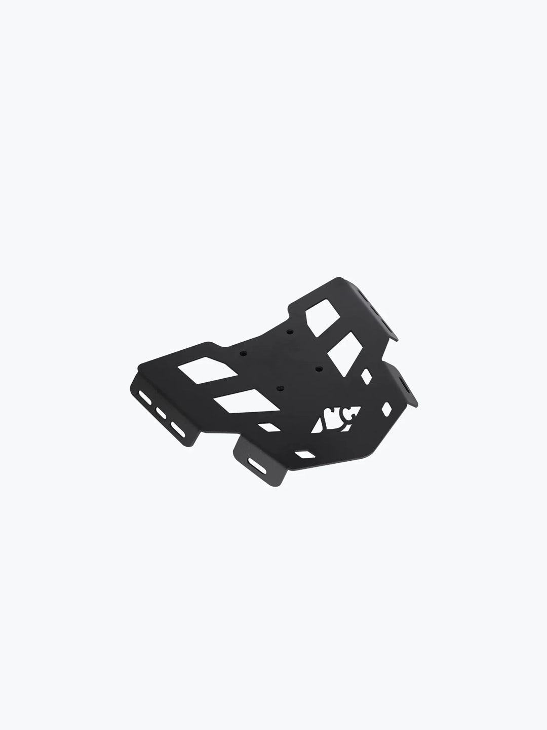 Legundary Custom small carrier plate for Hero Xpulse 200 4V black mild steel compact luggage rack