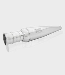 Moto Torque Beat Chrome Performance Exhaust for Royal Enfield UCE Models