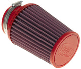 BMC FBSA65-128 single air conical high flow performance air filter with 12 degree inclined flange
