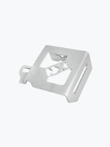 Legundary Custom Spyro rear oil cap for Honda NX500, silver CNC-machined aluminium engine oil cover with durable build and premium finish.