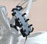 Maddog Claw Bike Phone Holder with 18W Fast Charger Waterproof Mobile Mount for Motorcycle