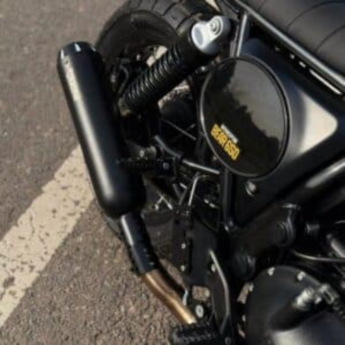 Rhino Racing Scramjet V1 Exhaust for Royal Enfield Bear 650 with De-Cat and Without De-Cat