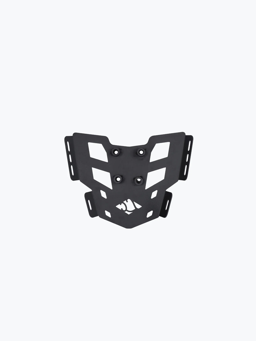 Legundary Custom small carrier plate for Hero Xpulse 200 4V black mild steel compact luggage rack