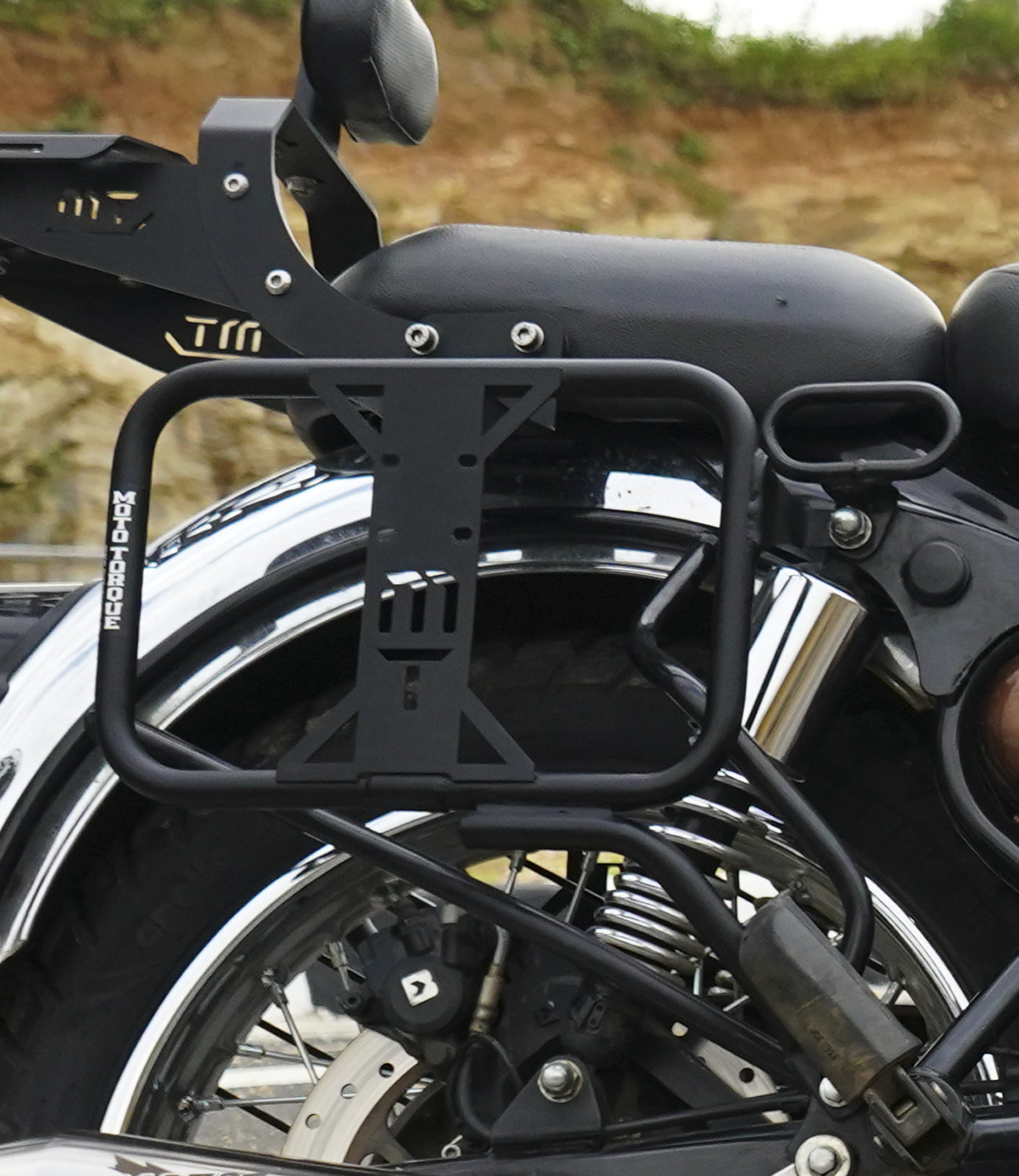 Moto Torque ROVER saddle stay for Royal Enfield Classic 350 Reborn luggage support