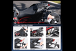 MOTO VANGUARD MT002A Universal Saddle Stay 500D Mesh Motorcycle Luggage Supportv