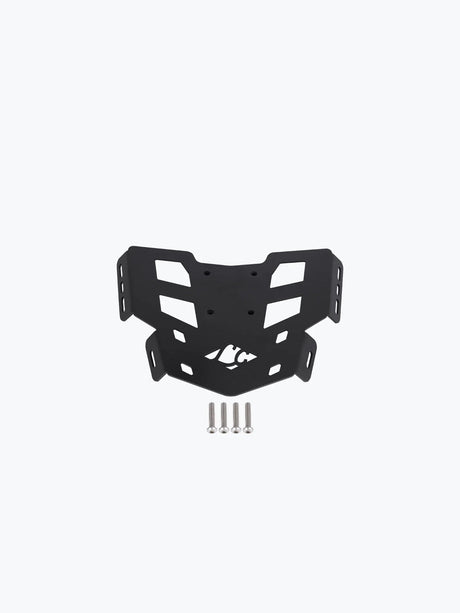 Legundary Custom small carrier plate for Hero Xpulse 200 4V black mild steel compact luggage rack