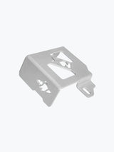 Legundary Custom Spyro rear oil cap for Honda NX500, silver CNC-machined aluminium engine oil cover with durable build and premium finish.