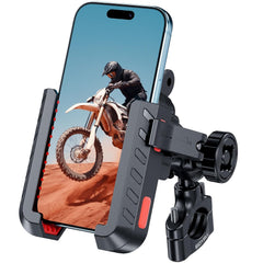 EDYELL YF303-A Anti-Vibration Motorcycle Phone Mount Holder for 4.7-7.2 Inch Smartphones