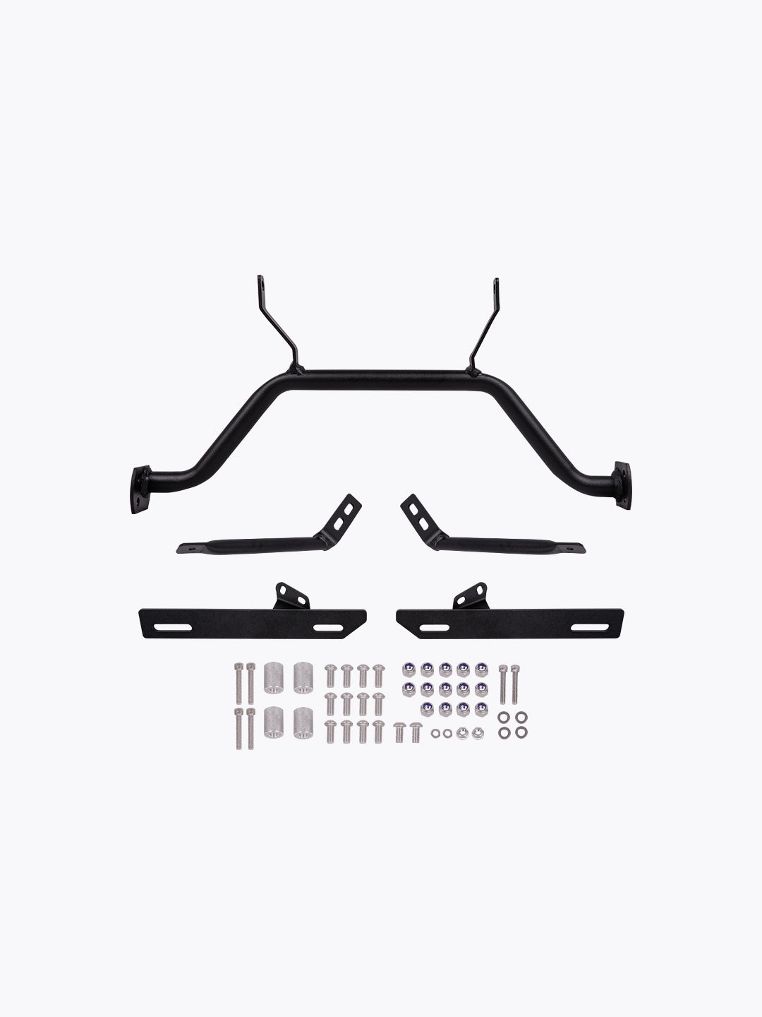 Legundary Custom CB200X NX200 fort knox side box bolt on mounts with carrier mild steel saddlestay luggage support