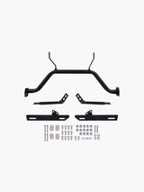 Legundary Custom CB200X NX200 fort knox side box bolt on mounts with carrier mild steel saddlestay luggage support