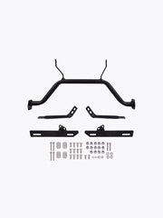 Legundary Custom CB200X NX200 fort knox side box bolt on mounts with carrier mild steel saddlestay luggage support