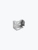 Legundary Custom Tricorn Front Oil Cap for Bajaj Pulsar NS400Z Silver Aluminium CNC Engine Oil Cover