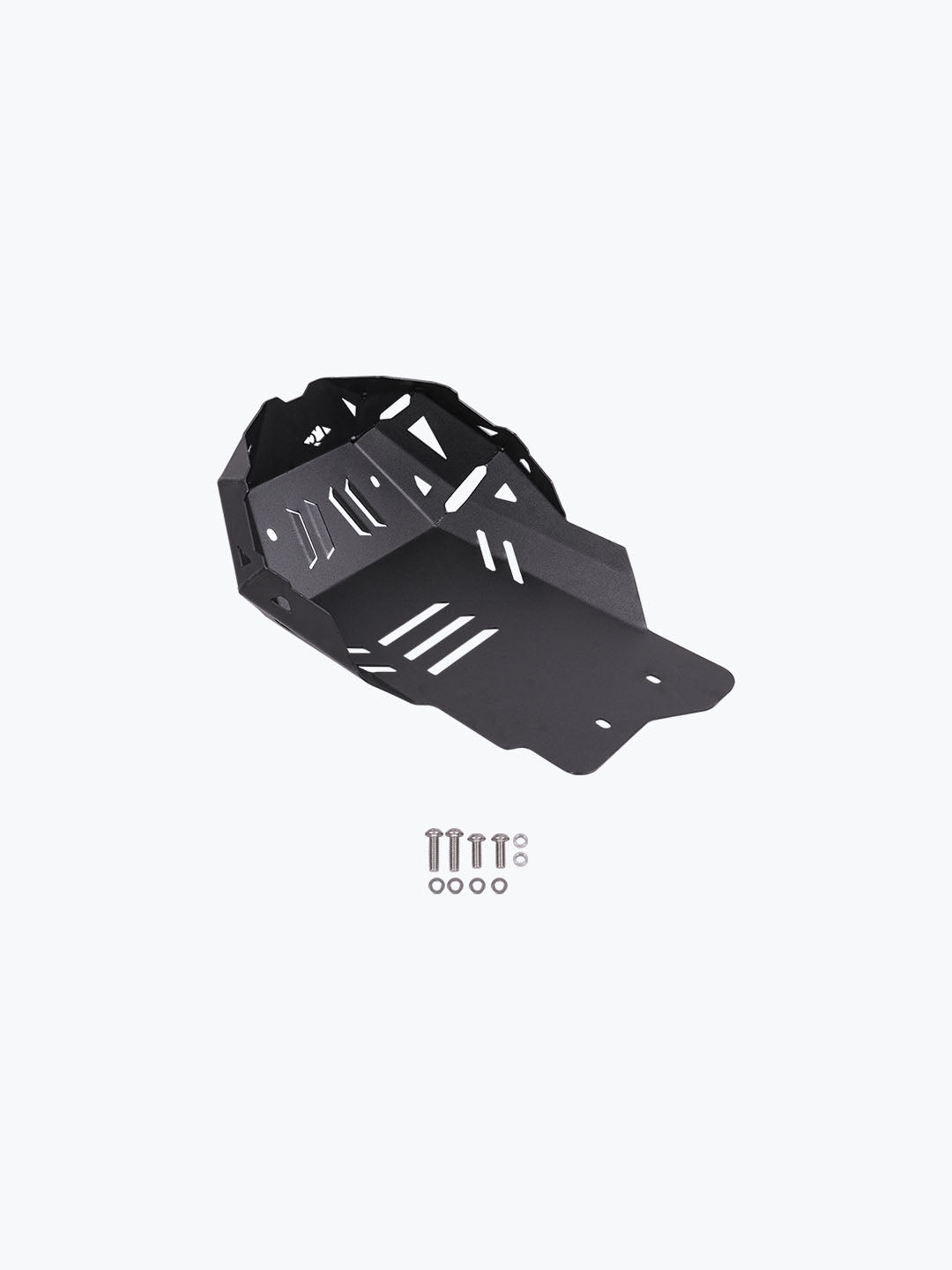 Legundary Custom KTM 390 Enduro R Vambrace Bash Plate Black aluminium engine sump guard skid plate
