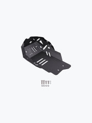 Legundary Custom KTM 390 Enduro R Vambrace Bash Plate Black aluminium engine sump guard skid plate