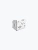 Legundary Custom Tricorn Front Oil Cap for Bajaj Pulsar NS400Z Silver Aluminium CNC Engine Oil Cover