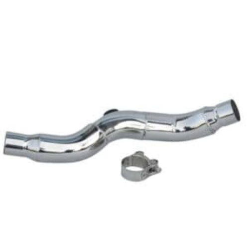 Rhino Racing Himalayan 450 Exhaust Decat Pipe in 304 stainless steel for Royal Enfield Himalayan 450