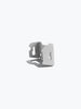 Legundary Custom Tricorn Front Oil Cap for Bajaj Pulsar NS400Z Silver Aluminium CNC Engine Oil Cover