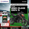 CRANK1 CB606 Sintered Front Brake Pads for KTM 250 Duke GEN3 (2024-2025) | LEGUNDARY Custom