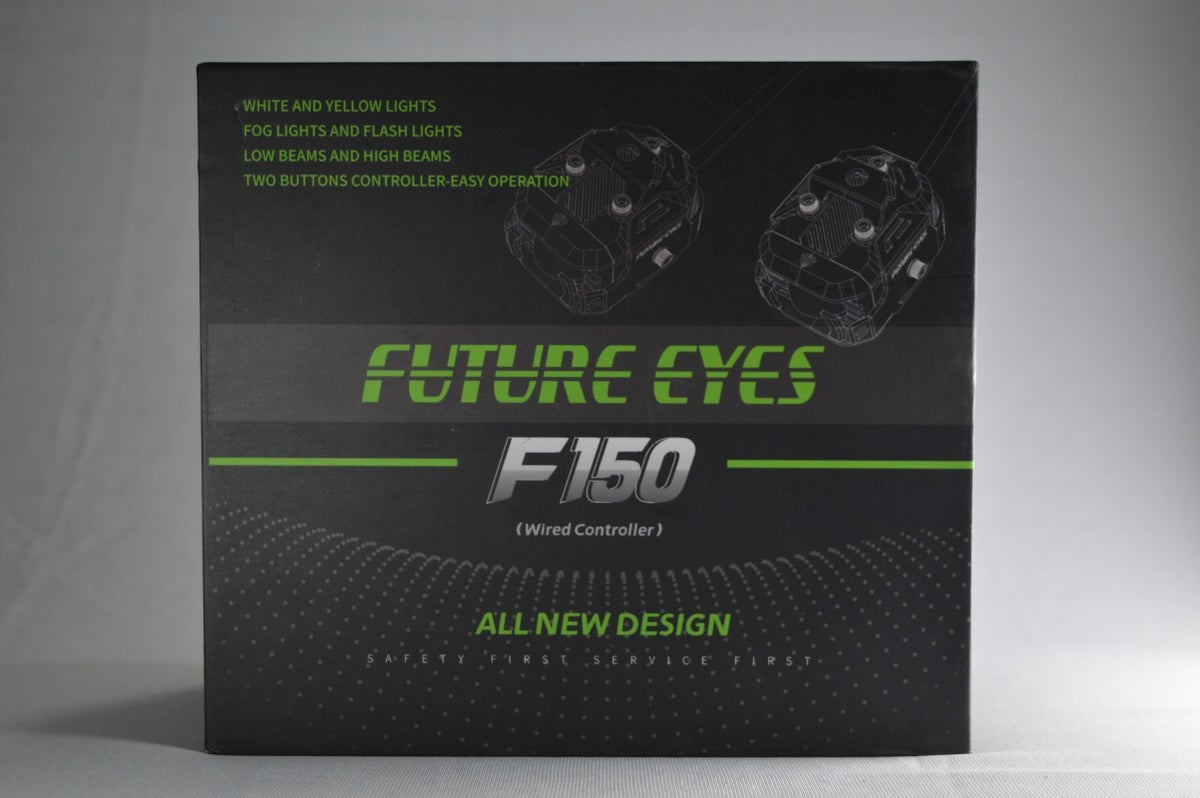 Moto Vanguard Future Eyes F150 60W LED Auxiliary Lights with 4 Lighting Modes