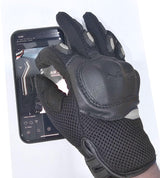 Bison ProGear Acer riding gloves grey
