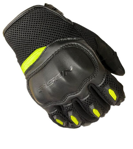 Bison ProGear Acer neon riding gloves
