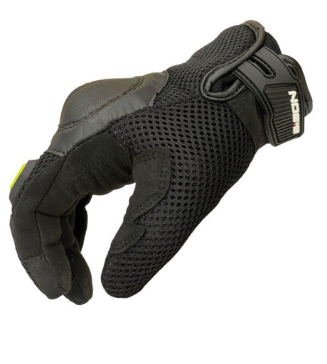 Bison ProGear Acer neon riding gloves
