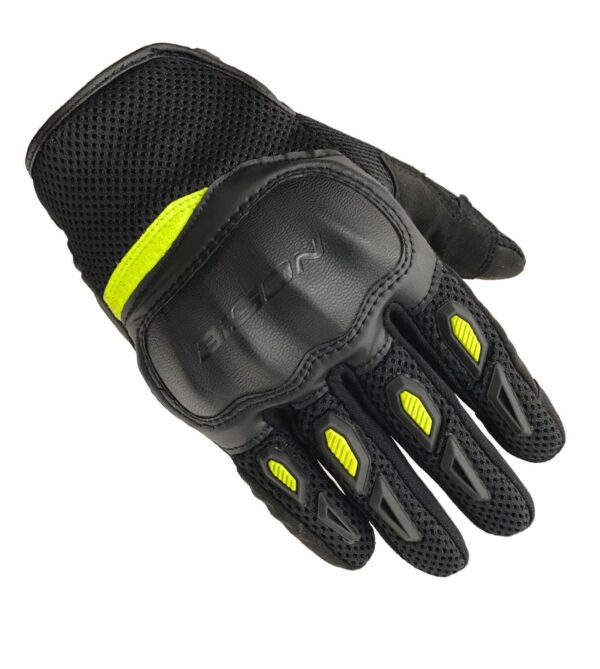 Bison ProGear Acer neon riding gloves
