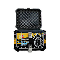 LGP Premium Aluminium GS Graphics 45 Litres Top Box