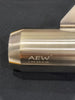 AEW Edge exhaust with mid pipe and catalytic converter for Royal Enfield Bear 650 performance silencer