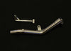 AEW mid pipe with centre stand bracket for Royal Enfield Himalayan 450 and Guerrilla 450 exhaust system