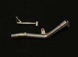 AEW mid pipe with centre stand bracket for Royal Enfield Himalayan 450 and Guerrilla 450 exhaust system